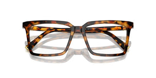 Miu Miu Vmu 08xv Women Havana Squared Eyeglasses