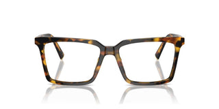 Miu Miu Vmu 08xv Women Havana Squared Eyeglasses