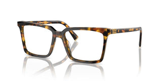 Miu Miu Vmu 08xv Women Havana Squared Eyeglasses