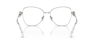 Miu Miu Vmu 50xv Women Silver Geometric Eyeglasses