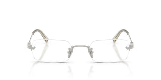 Miu VMU 50YV women Silver Geometric Eyeglasses