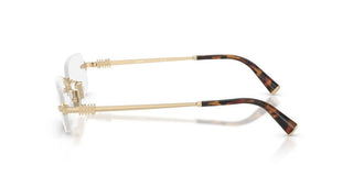 Miu VMU 50YV women Gold Geometric Eyeglasses