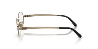 Miu VMU 50ZV women Gold Round Eyeglasses