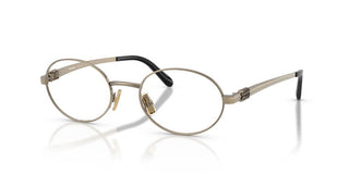 Miu VMU 50ZV women Gold Round Eyeglasses