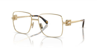 Miu Miu VMU 51XV women Gold Squared Eyeglasses
