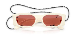 Vogue Vo5655su Women White Rectangle Sunglasses