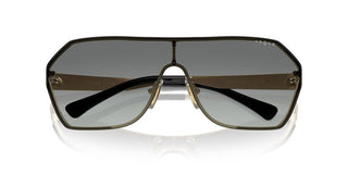 Vogue Vo 4302s Women Gold Shield Sunglasses