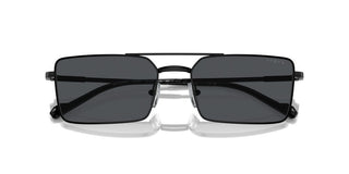Vogue Vo 4309s Men Black Rectangle Sunglasses