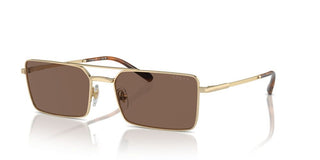 Vogue Vo 4309s Men Gold Rectangle Sunglasses