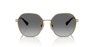 Vogue Vo 4318sb Women Gold Geometric Sunglasses