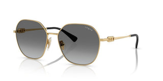 Vogue Vo 4318sb Women Gold Geometric Sunglasses