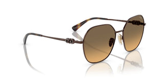 Vogue Vo 4318sb Women Brown Geometric Sunglasses