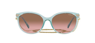 Vogue VO 5460S women Green Squared Sunglasses