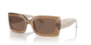 Vogue VO 5526S women Brown Geometric Sunglasses
