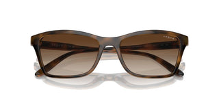 Vogue Vo 5551s Women Havana Squared Sunglasses
