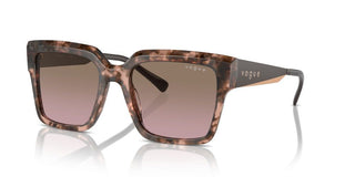 Vogue Vo 5553s Women Brown Squared Sunglasses