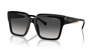 Vogue Vo 5553s Women Black Squared Sunglasses