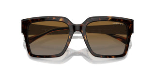 Vogue Vo 5553s Women Havana Squared Sunglasses