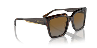 Vogue Vo 5553s Women Havana Squared Sunglasses
