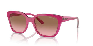 Vogue Vo 5558s Women Pink Squared Sunglasses