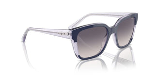 Vogue Vo 5558s Women Blue Squared Sunglasses