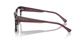 Vogue Vo 5559 Women Havana Squared Eyeglasses