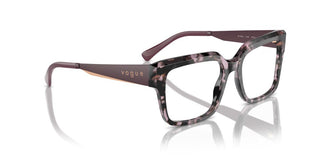 Vogue Vo 5559 Women Havana Squared Eyeglasses