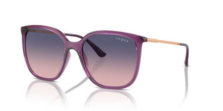 Vogue Vo 5564s Women Violet Squared Sunglasses