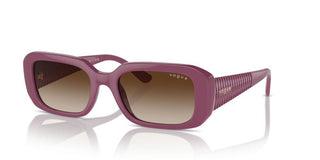 Vogue Vo 5565s Women Violet Rectangle Sunglasses