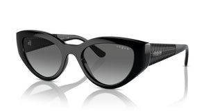 Vogue Vo 5566s Women Black Cat Eye Sunglasses