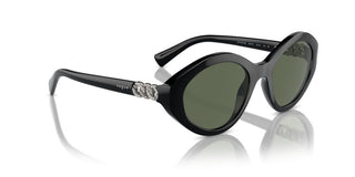 Vogue Vo 5576sb Women Black Oval Sunglasses
