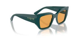 Vogue Vo 5583s Women Green Squared Sunglasses