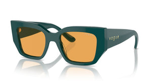 Vogue Vo 5583s Women Green Squared Sunglasses