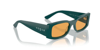 Vogue Vo 5584s Women Green Rectangle Sunglasses