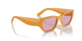 Vogue Vo 5586s Women Orange Rectangle Sunglasses