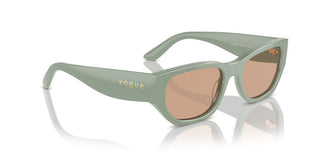 Vogue Vo 5586s Women Green Rectangle Sunglasses