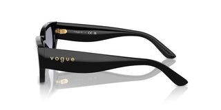 Vogue Vo 5586s Women Black Rectangle Sunglasses