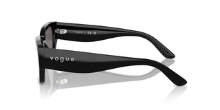 Vogue Vo 5586s Women Black Rectangle Sunglasses