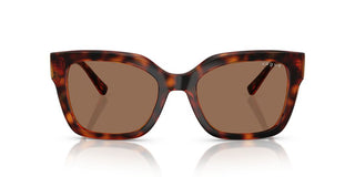 Vogue Vo 5613sb Women Havana Squared Sunglasses