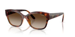 Vogue VO 5638SU women Havana Butterfly Sunglasses