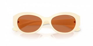 Vogue Vo 5659su Women White Oval Sunglasses