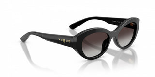 Vogue Vo 5659su Women Black Oval Sunglasses