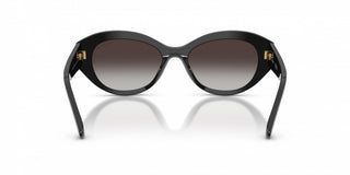 Vogue Vo 5659su Women Black Oval Sunglasses