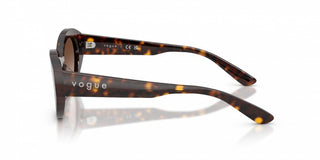 Vogue Vo 5659su Women Havana Oval Sunglasses