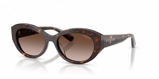 Vogue Vo 5659su Women Havana Oval Sunglasses