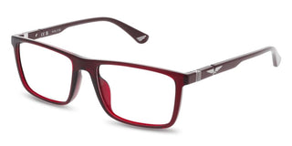 Police VPLQ66 unisex Red Eyeglasses