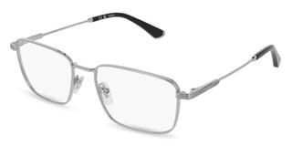Police VPLQ74 men Silver Squared Eyeglasses