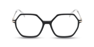 Police VPLR13 unisex Black Geometric Eyeglasses