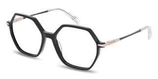 Police VPLR13 unisex Black Geometric Eyeglasses
