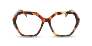 Police Vplr19 Unisex  Geometric Eyeglasses